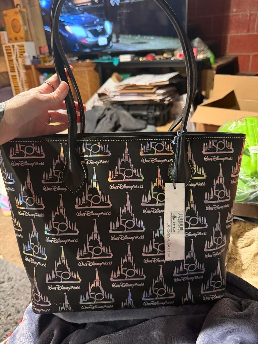Dooney & Bourke Walt Disney World 50th Anniversary Tote Bag